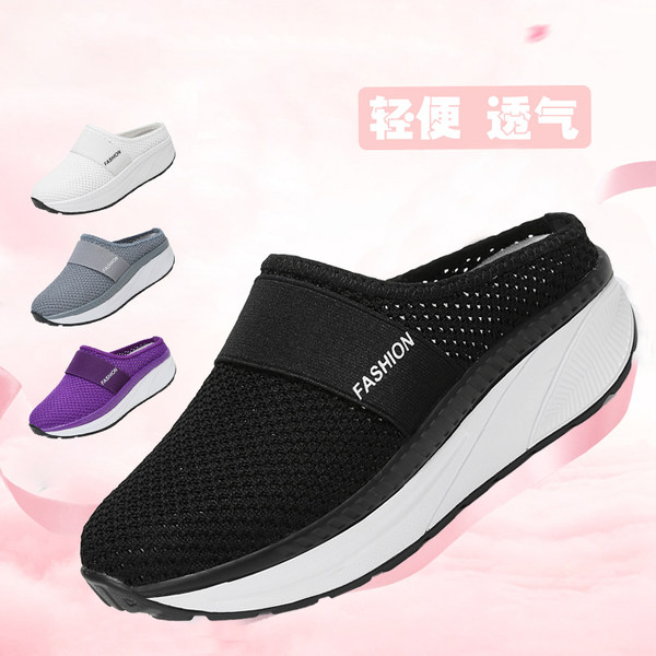 รองเท้าผ้าใบ รองเท้าลำลอง รองเท้าผ้าใบลำลอง รองเท้าแฟชั่นแบบสวม Slipper Shop