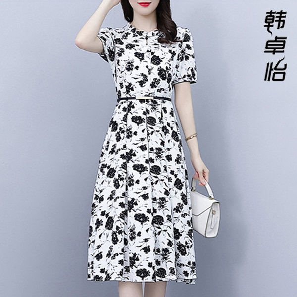 เดรสวัยผู้ใหญ่40-60ปี เดรสคุณแม่ ชุดเดรสทำงานวัยผู้ใหญ่ แบรนด์ MAMA DRESS