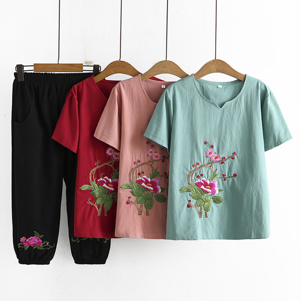 เสื้อลินินสไตล์ผู้ใหญ่ เสื้อคุณแม่ เสื้อผู้ใหญ่ แบรนด์ LININ