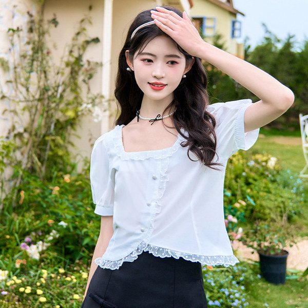 เสื้อชีฟองเกาหลี เสื้อชีฟองสวยๆ