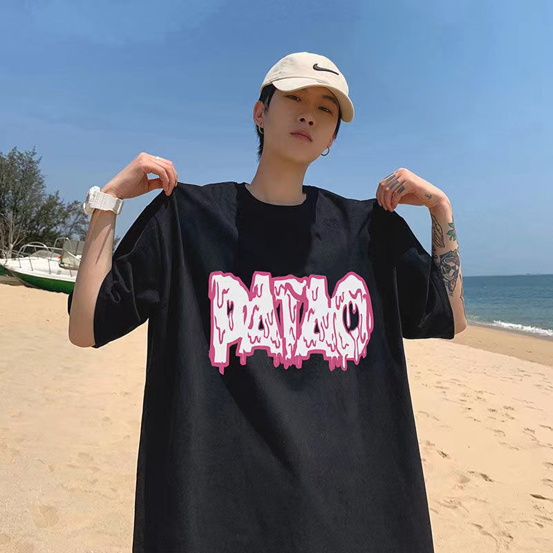 เสื้อยืดผู้ชายอ้วน S-5XL(อกเสื้อ39-51นิ้ว)