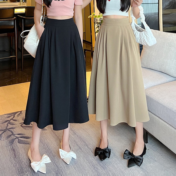กระโปรงยาว กระโปรงยาวทรงเอ กระโปรงทำงาน