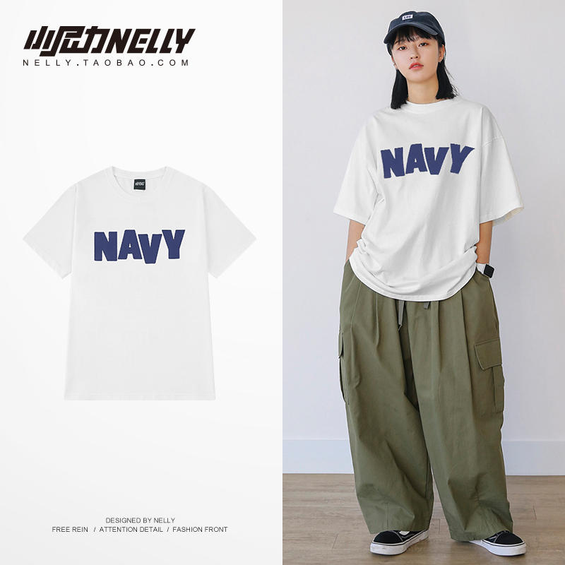 เสื้อยืดคอกลม ผู้ชาย เสื้อยืดผู้ชายเกาหลี เสื้อยืดเกาหลี แบรนด์ NELLY