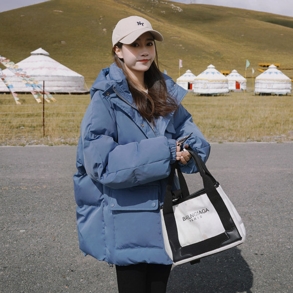 เสื้อโค้ท เสื้อโค้ทกันหนาว เสื้อโค้ทใส่เที่ยวต่างประเทศ ยี่ห้อ: Qianziqian