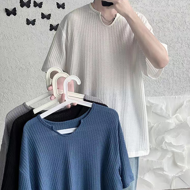 เสื้อยืดผู้ชายอ้วน S-5XL(อกเสื้อ39-51นิ้ว)