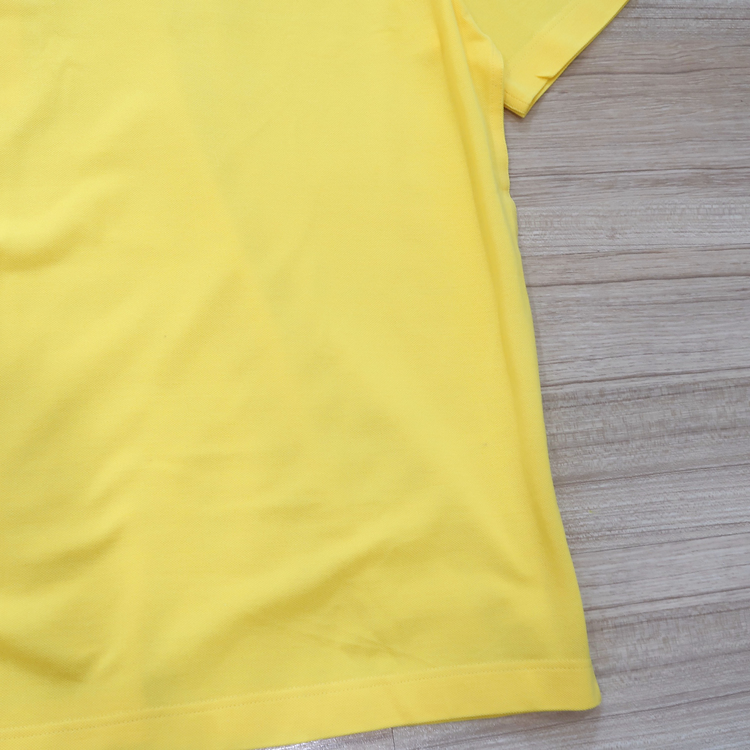 Hermes Jaune Vif Cotton Polo Shirts Size M