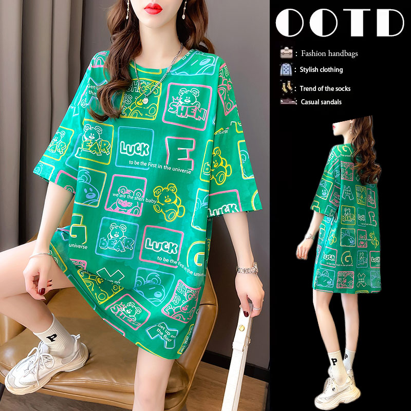 เสื้อยืดคนอ้วนแบบโอเวอร์ไซส์แบบ ulzzang fashion สนใจทักแชท