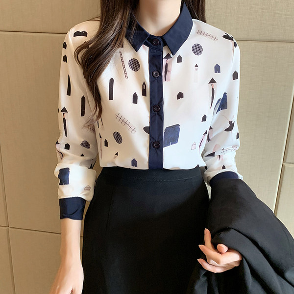 เสื้อชีฟองเกาหลี เสื้อชีฟองสวยๆ