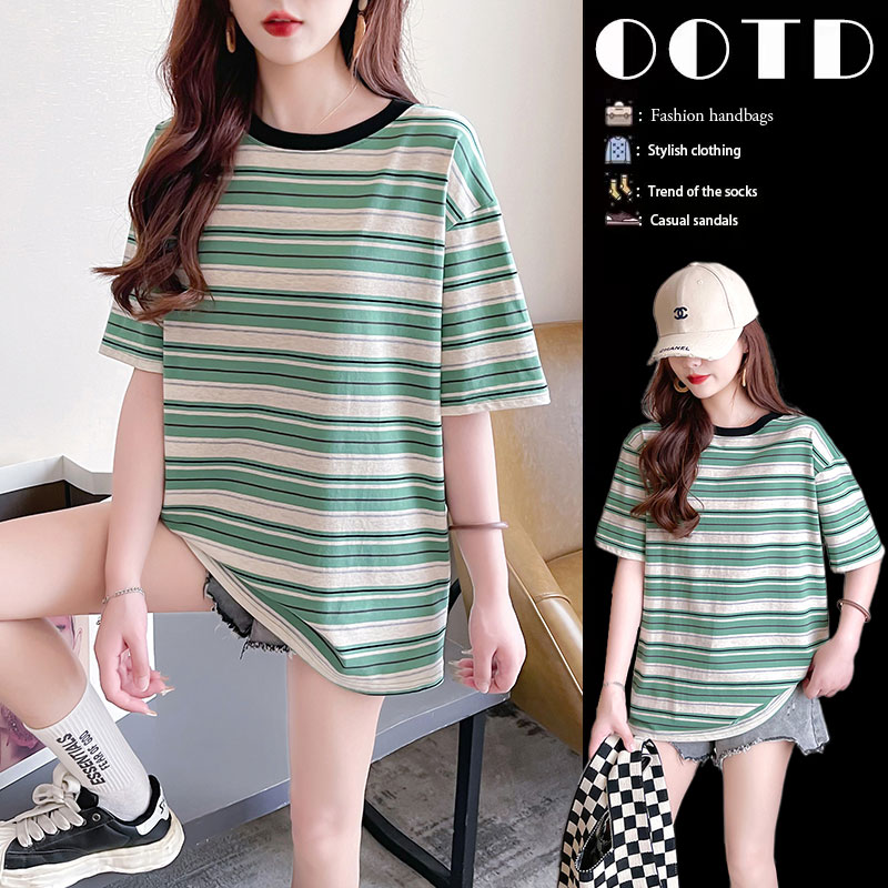 เสื้อยืดคนอ้วนแบบโอเวอร์ไซส์แบบ ulzzang fashion สนใจทักแชท