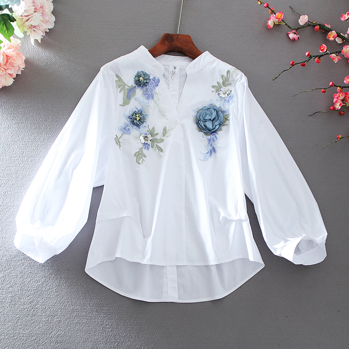 เสื้อผ้าฝ้าย เสื้อผ้าลินิน เสื้อฟรีไซส์ ปักลายสวยๆด้วยด้าย สไตล์VINTAGE มีขนาดไซส์เดียว สำหรับอก 35-40 นิ้ว