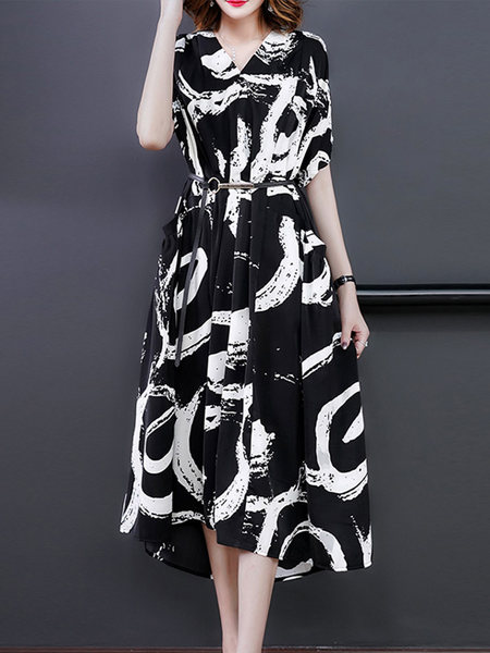 เดรสวัยผู้ใหญ่40-60ปี เดรสคุณแม่ ชุดเดรสทำงานวัยผู้ใหญ่ แบรนด์ MAMA DRESS