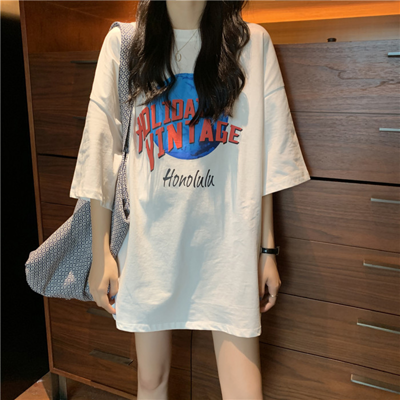 เดรสสไตล์เสื้อยืด S-3XL(อกเสื้อยืด 43- 51 นิ้ว)ใส่สบายๆอยู่บ้าน ใส่นอน