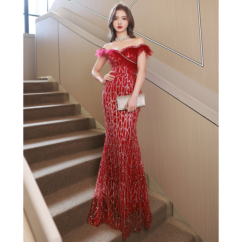 ชุดราตรี ชุดราตรีสวยหรู แบบ ทันสมัย Evening dress
