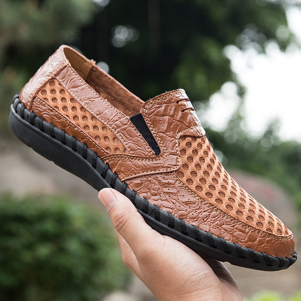 รองเท้าหนังผู้ชาย มีไซส์39-44 รองเท้าโลฟเฟอร์ชาย Slip-On Shoes