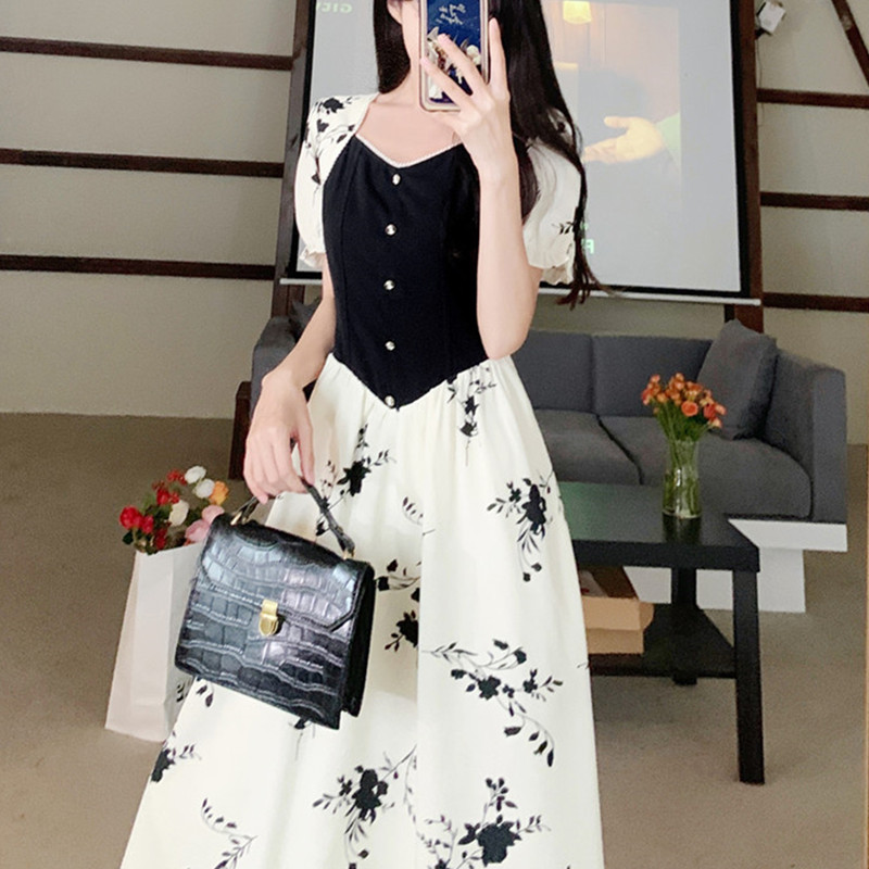 เดรสวัยรุ่น-เดรสคนอ้วนวัยรุ่น L-4XL(อก38-46 นิ้ว)