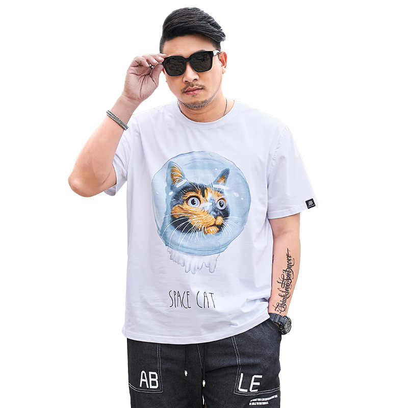 เสื้อยืดผู้ชายอ้วน S-5XL(อกเสื้อ39-51นิ้ว)