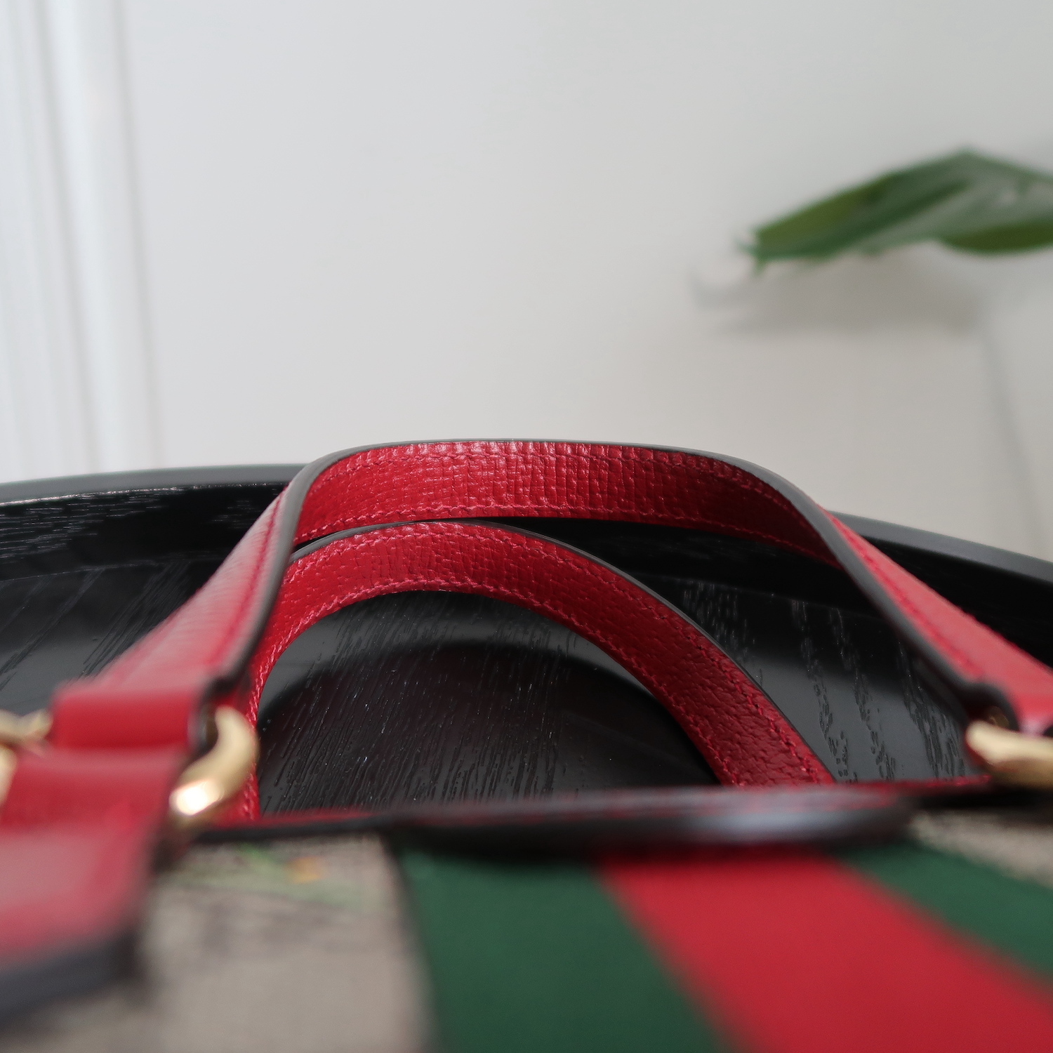 Gucci Red GG Flora Ophidia Small Tote