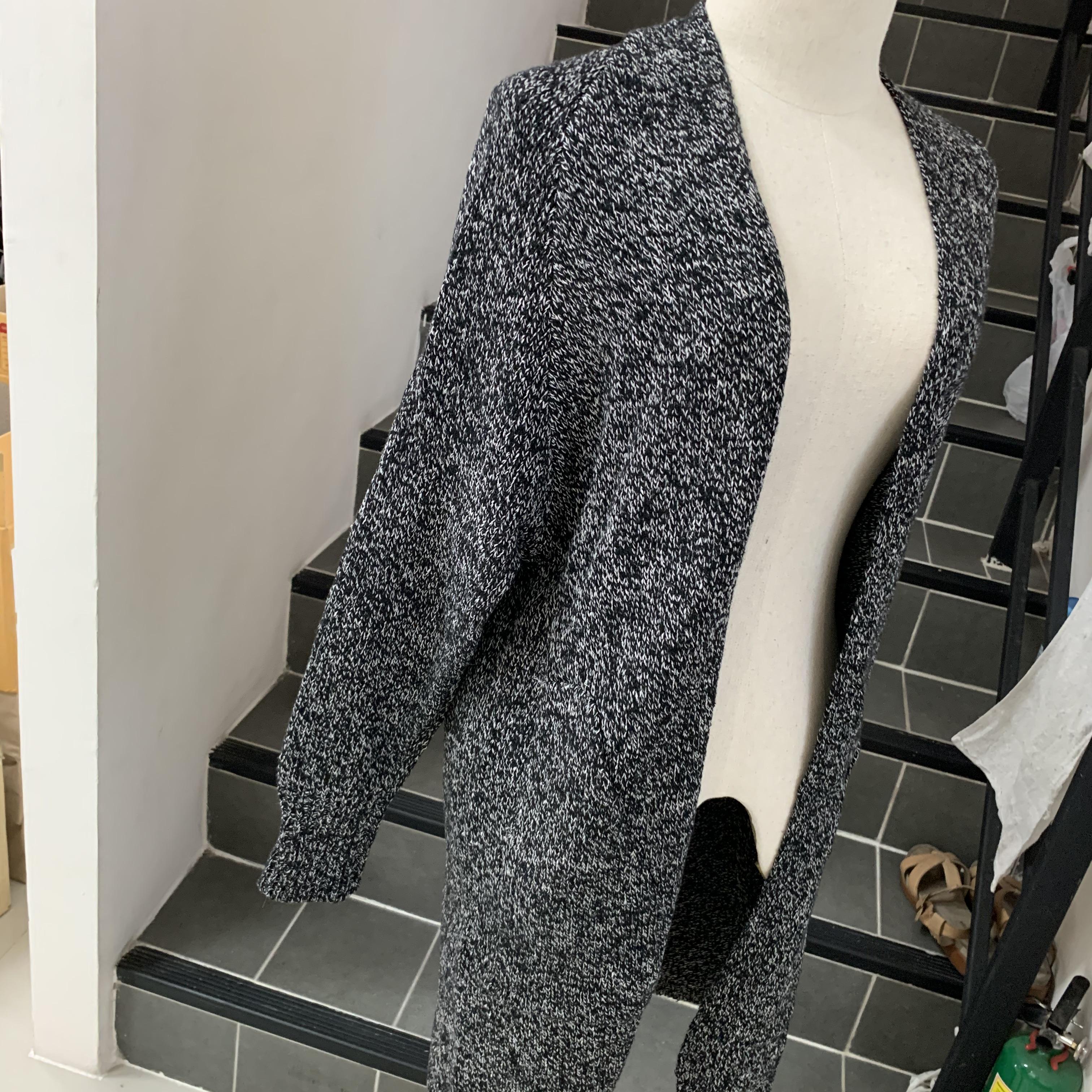 เสื้อคลุมกันหนาว ไหมพรม พร้อมส่ง เรียบหรู