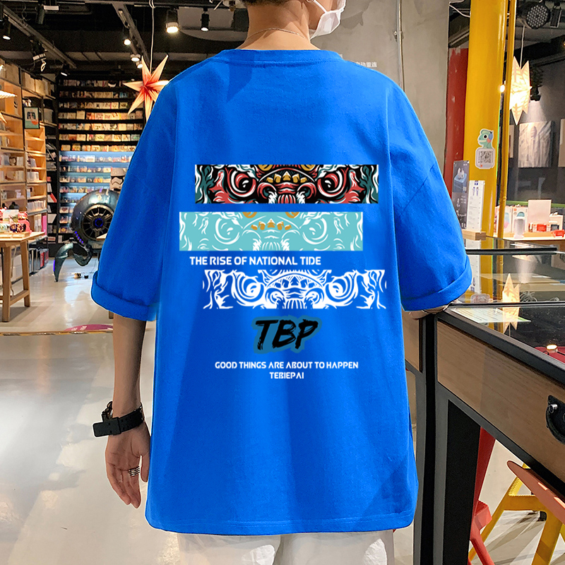 เสื้อยืดผู้ชายอ้วน M-5XL