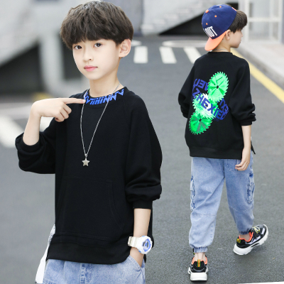 เสื้อยืดเด็กชาย เสื้อผ้าเด็กผู้ชาย เสื้อยืดเด็กผู้ชายสไตล์เกาหลี มีไซส์ 100-160 ใส่ได้ตั้งแต่ 6-12 ปี