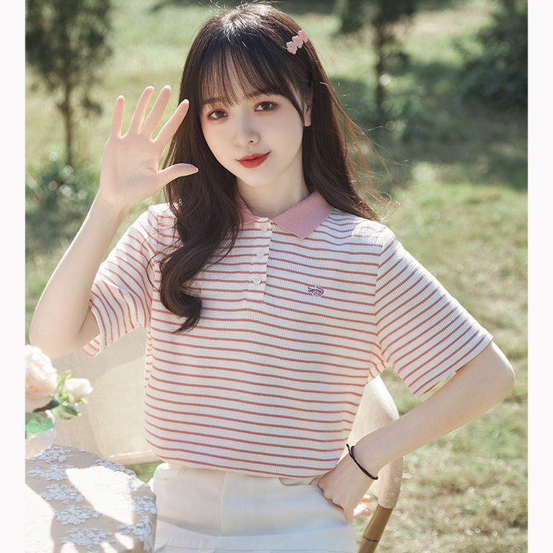 เสื้อผ้าวัยรุ่นเกาหลี เสื้อยืดวัยรุ่นผู้หญิง มีขนาด S M L XL