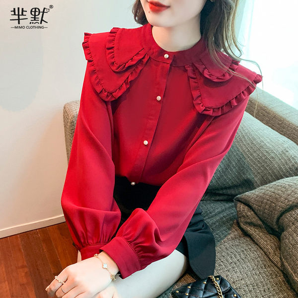 เสื้อชีฟองเกาหลี เสื้อชีฟองสวยๆ