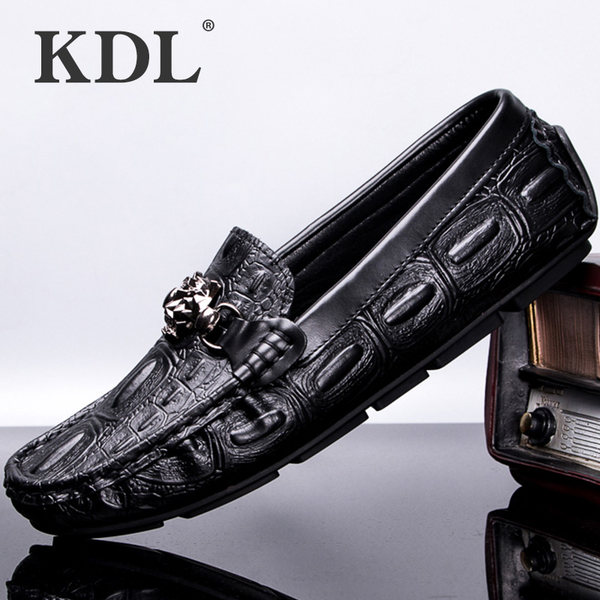รองเท้าหนังผู้ชาย มีไซส์39-44 รองเท้าโลฟเฟอร์ชาย Slip-On Shoes