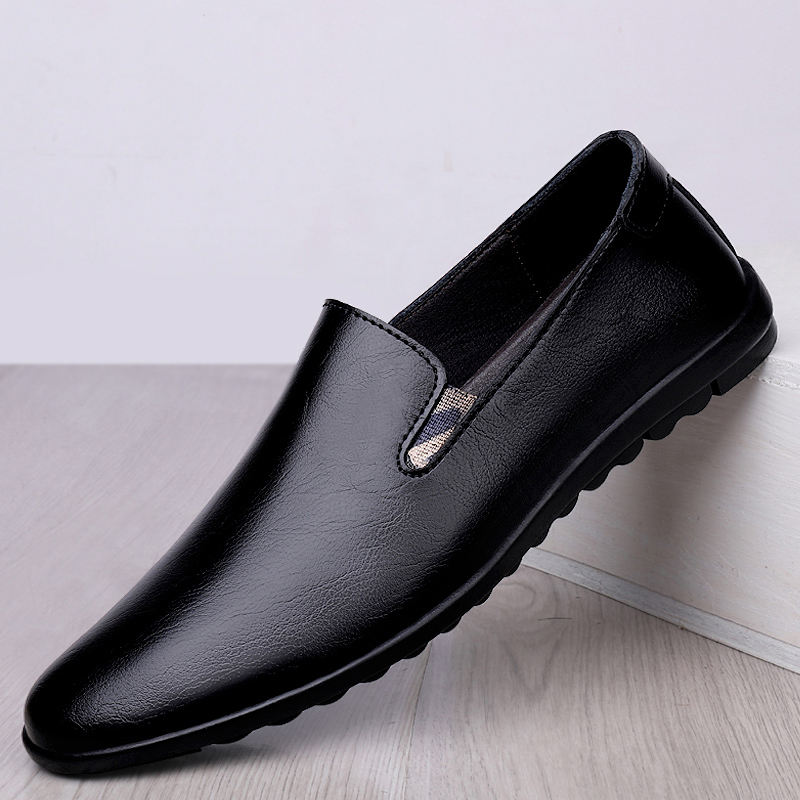 รองเท้าหนังผู้ชาย มีไซส์39-44 รองเท้าโลฟเฟอร์ชาย Slip-On Shoes