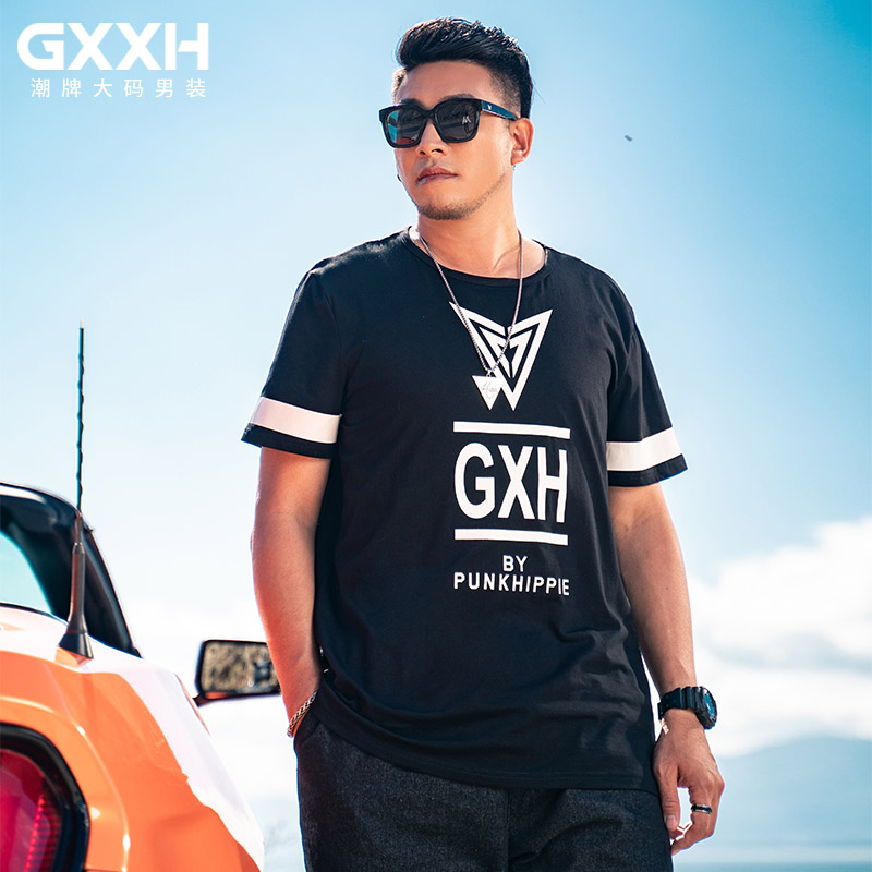 เสื้อยืดผู้ชายอ้วน S-5XL(อกเสื้อ39-51นิ้ว)