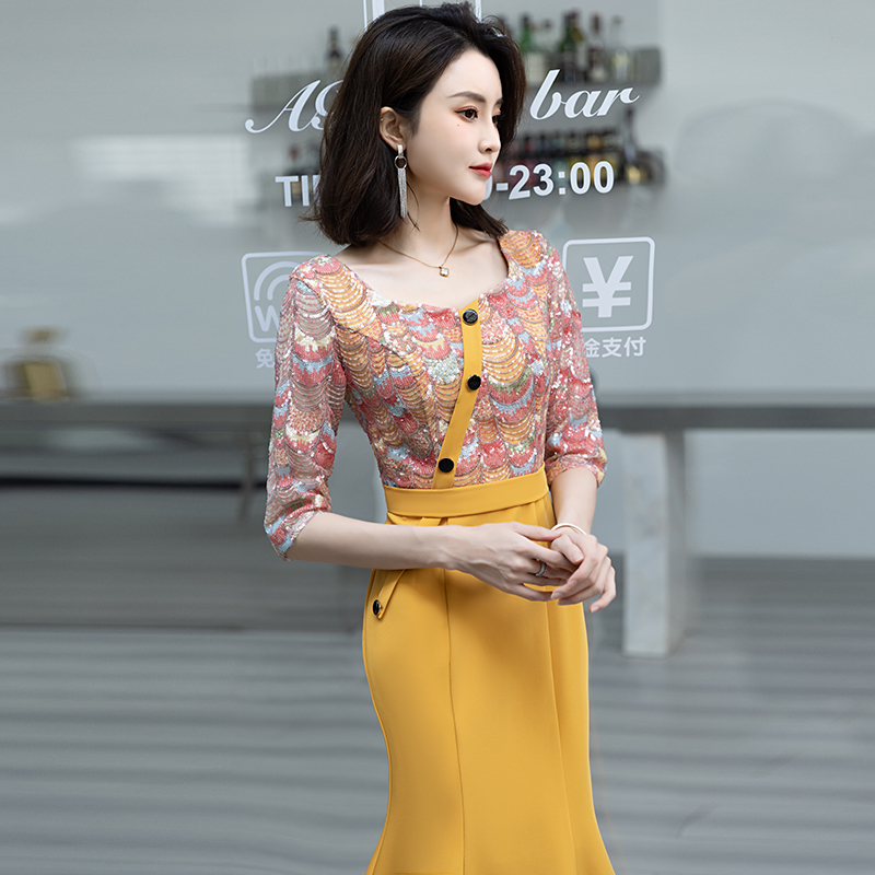ชุดราตรี ชุดราตรีสวยหรู แบบ ทันสมัย Evening dress
