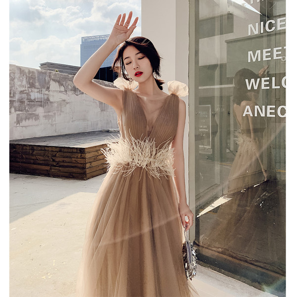 ชุดราตรี ชุดออกงาน ดีไซน์หรู แบรนด์ Angel