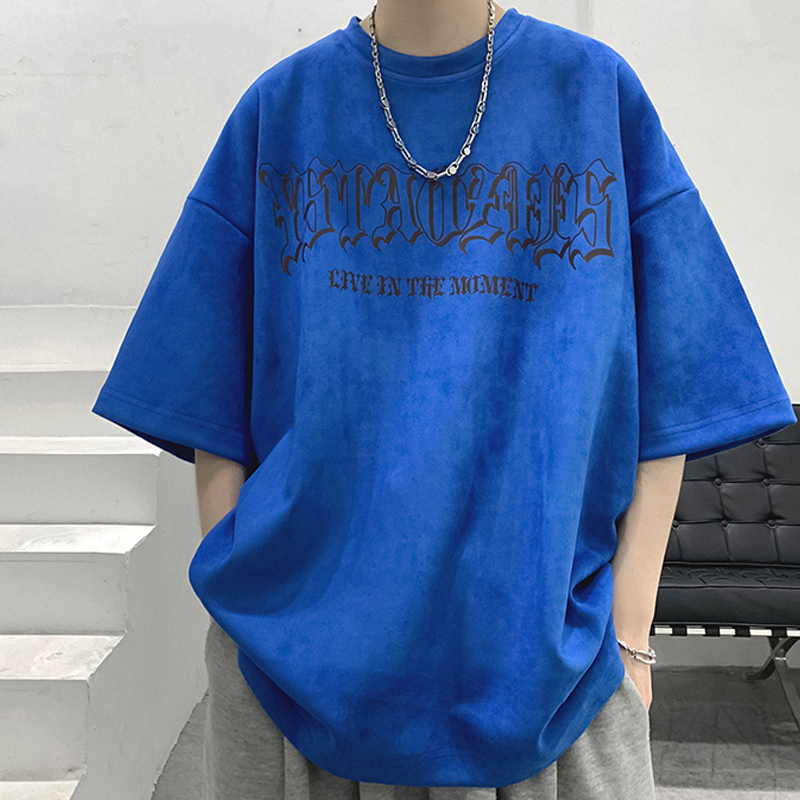 เสื้อยืดผู้ชายอ้วน S-5XL(อกเสื้อ39-51นิ้ว)