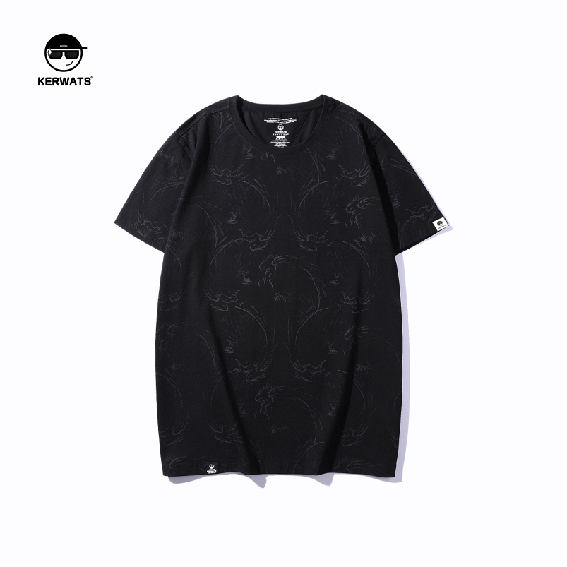 เสื้อยืดผู้ชายอ้วน S-6XL น้ำหนักผู้สวม 50-135 กิโลกรัม
