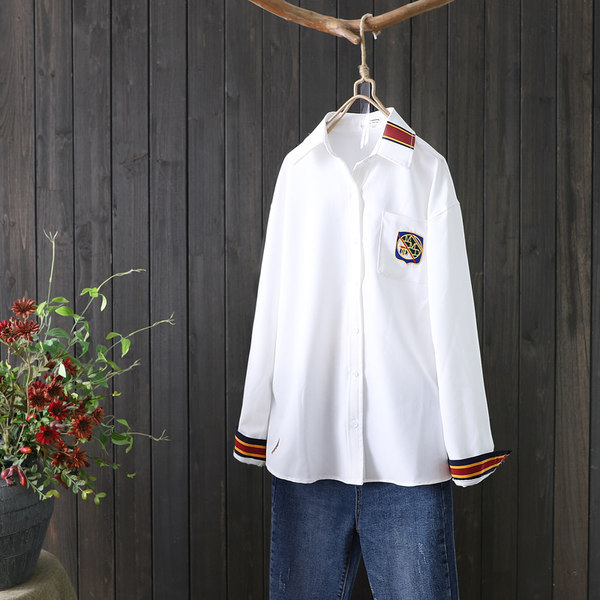 แบบเสื้อสวยๆ เสื้อผ้าฝ้ายลินิน เสื้อเชิ้ตผ้าลินิน