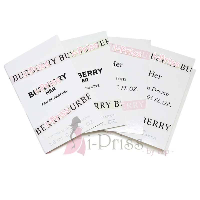 Burberry HER Vial รวมๆ