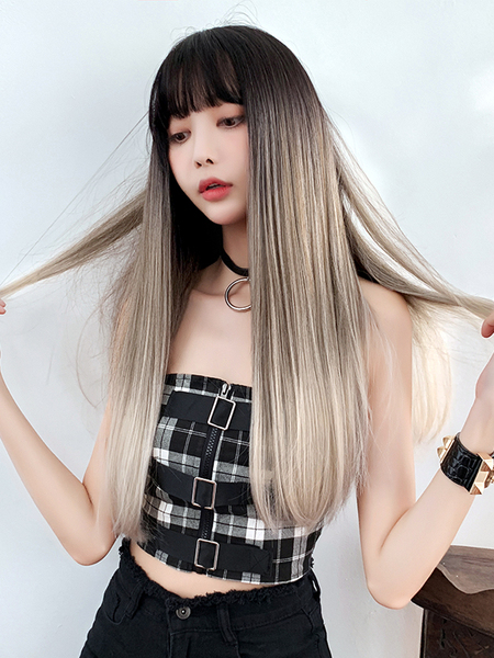 วิกผม วิกผมสไตล์เกาหลี วิกผมผู้หญิงราคาถูก แฮร์พิช Hairpiece BY Queen Seventh Street