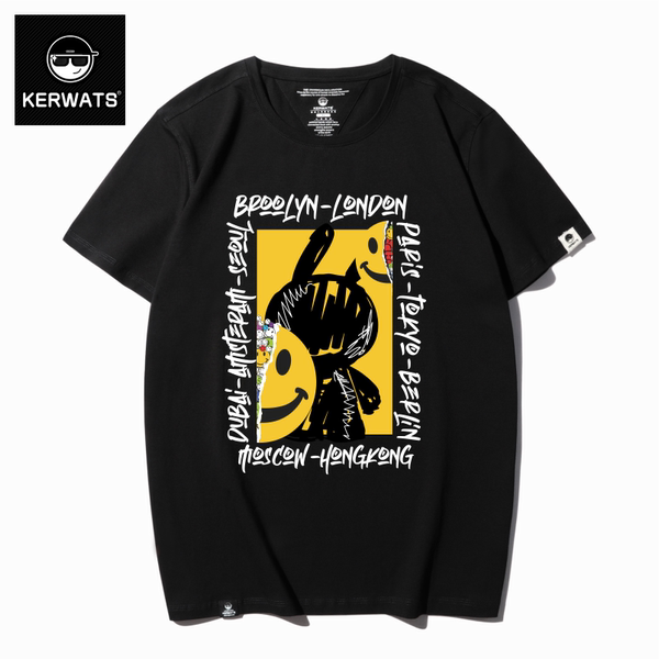 เสื้อยืดผู้ชายอ้วน S-6XL น้ำหนักผู้สวม 50-135 กิโลกรัม