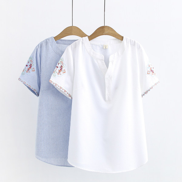 เสื้อลินินสไตล์ผู้ใหญ่ เสื้อคุณแม่ เสื้อผู้ใหญ่ แบรนด์ LININ