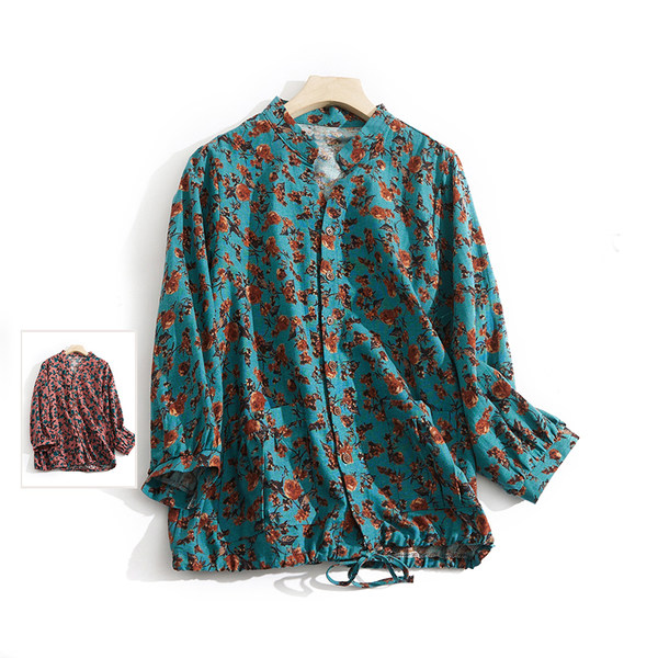 เสื้อลินิน เสื้อผ้าฝ้ายลินิน เสื้อเชิ้ตผ้าลินิน