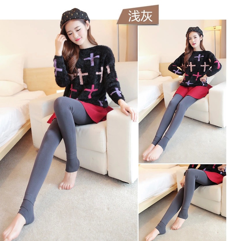 Legging เลกกิ้งกันหนาว ลองจอน เลขตัวเดียวกำลังดี ด้านในเป็นขนนุ่ม ยืดได้เยอะ กระชับทรง พร้อมส่งเลยจ้า