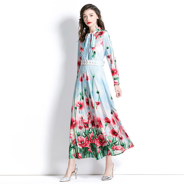ชุดเดรสยาวสวยๆ ชุดเดรสยาวใส่สบาย ใส่ทำงาน