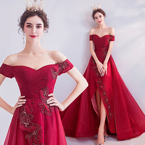 ชุดราตรี ชุดออกงาน ดีไซน์หรู แบรนด์ Angel