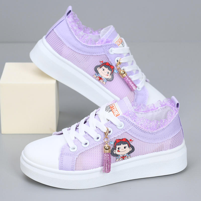 รองเท้าผ้าใบเด็ก รองเท้ากีฬาเด็ก รองเท้าผ้าใบเด็กแนวสปอร์ท