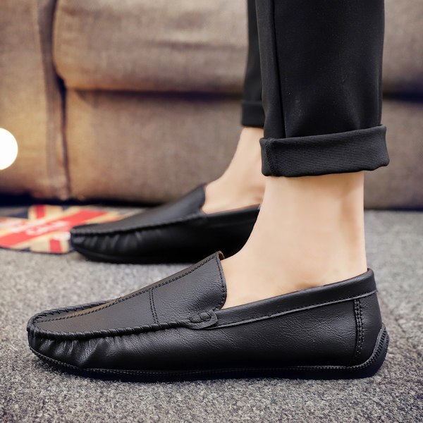 รองเท้าหนังผู้ชาย มีไซส์39-44 รองเท้าโลฟเฟอร์ชาย Slip-On Shoes