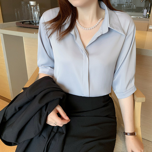 เสื้อชีฟองเกาหลี เสื้อชีฟองสวยๆ