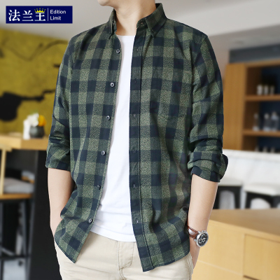 เสื้อเชิ้ตทํางานผู้ชาย แขนยาว