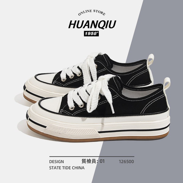 รองเท้าผ้าใบแฟชั่นผู้หญิง ใส่สบาย มีขนาด 35-40