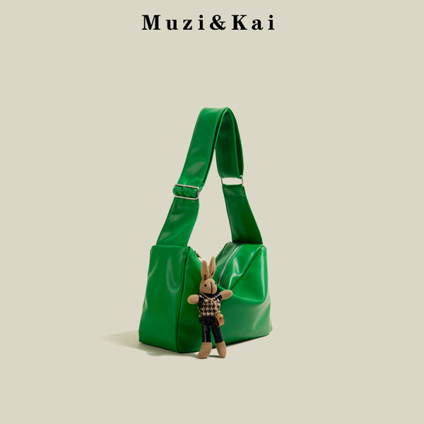 กระเป๋าสะพายข้างผู้หญิง กระเป๋าสะพายสไตล์เกาหลี By Muzi&Kai