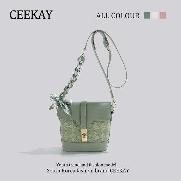 กระเป๋าสะพายข้างเกาหลี กระเป๋าผู้หญิงแบรนด์ CEEKEY