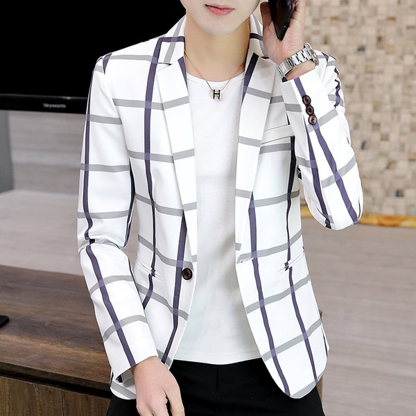 สูท Blazers ผู้ชาย เสื้อคลุมสไตล์สูท สำหรับผู้ชาย